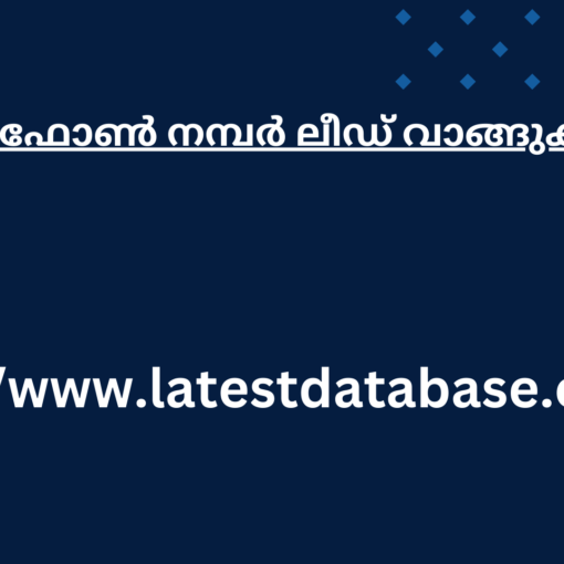 സെൽ ഫോൺ നമ്പർ ലീഡ് വാങ്ങുക