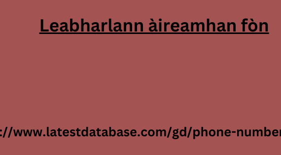 Leabharlann àireamhan fòn