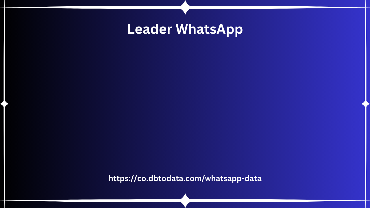 Leader WhatsApp