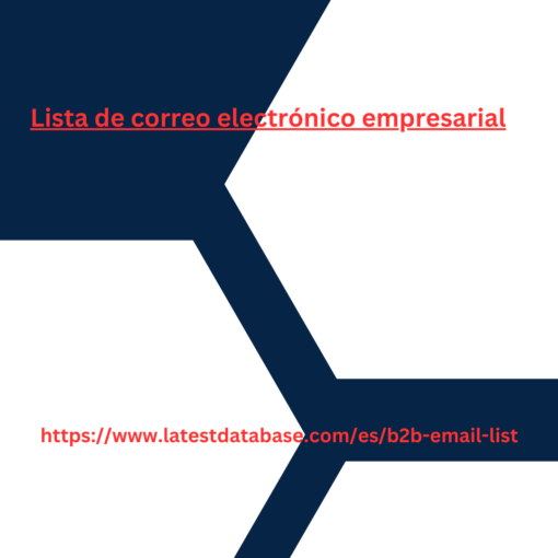 Lista de correo electrónico empresarial