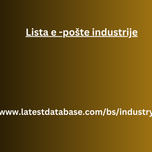 Lista e -pošte industrije