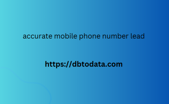 accurate mobile phone number lead