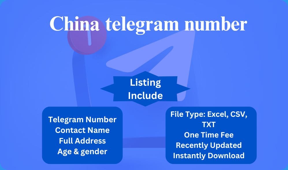 China telegram number