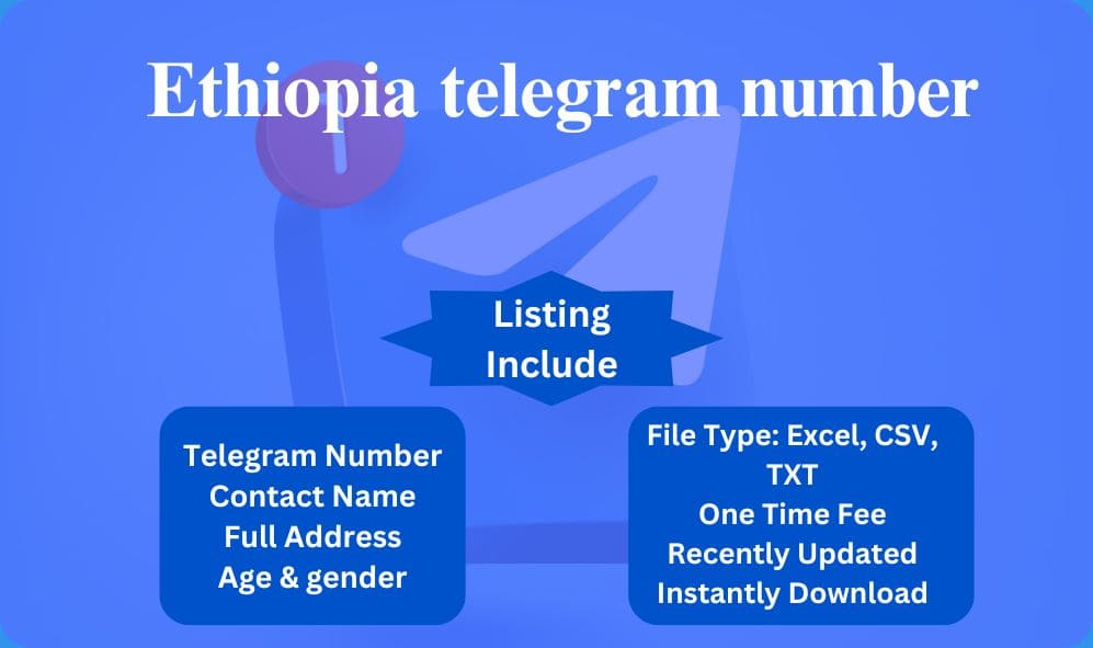 Ethiopia telegram number