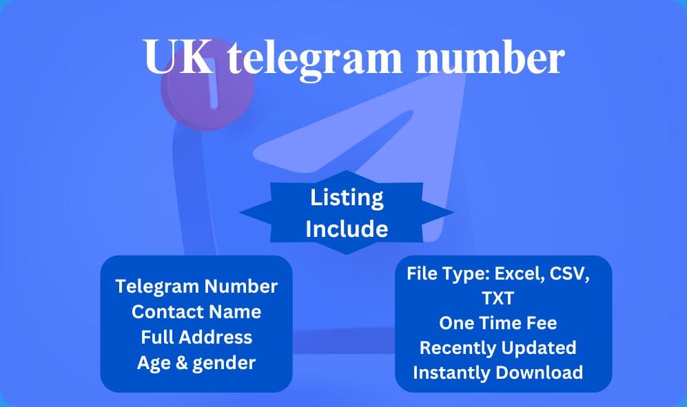 UK telegram number